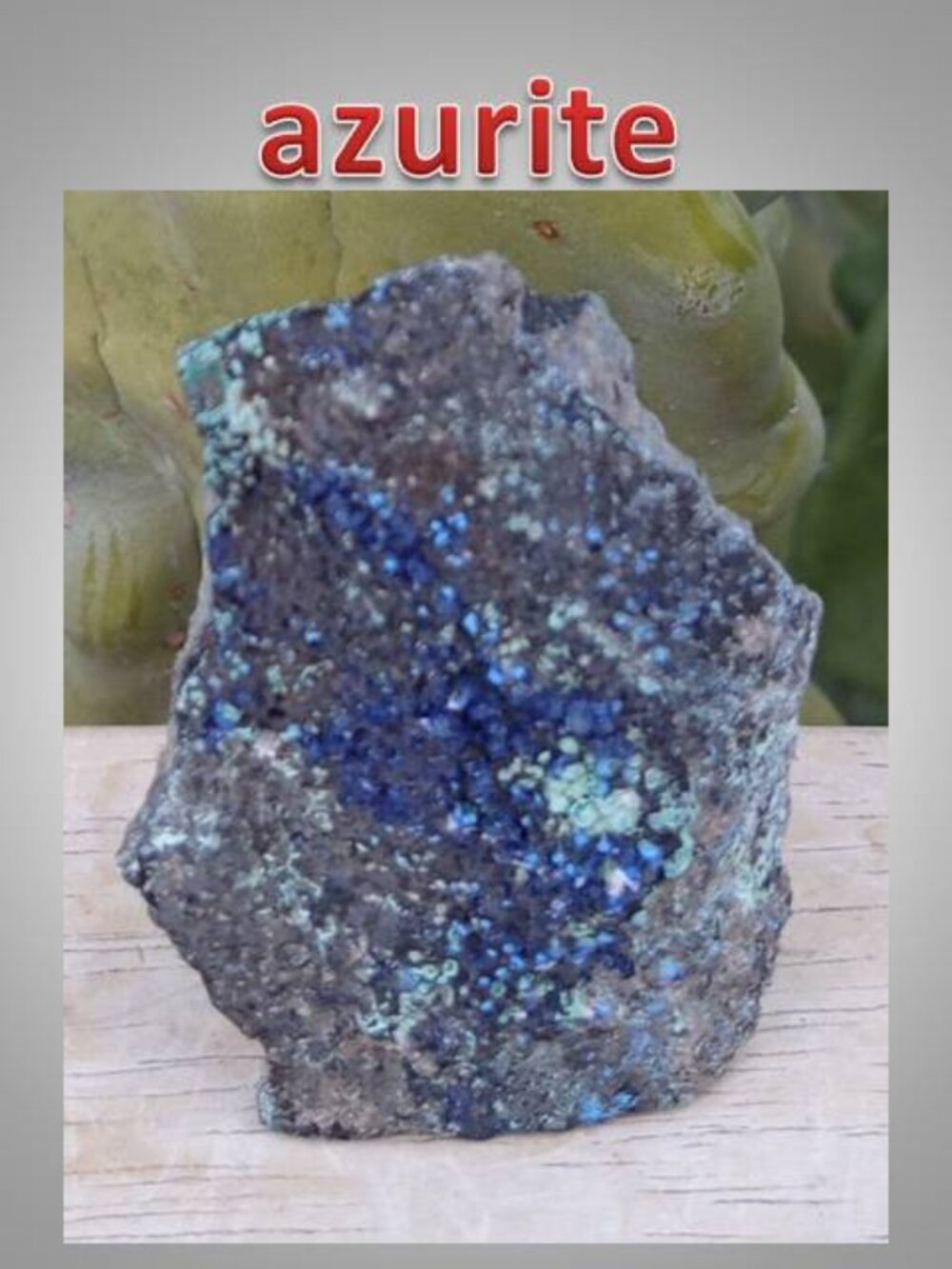 Azurite crystal stone mineral rock 08 Communication Focus Chakra